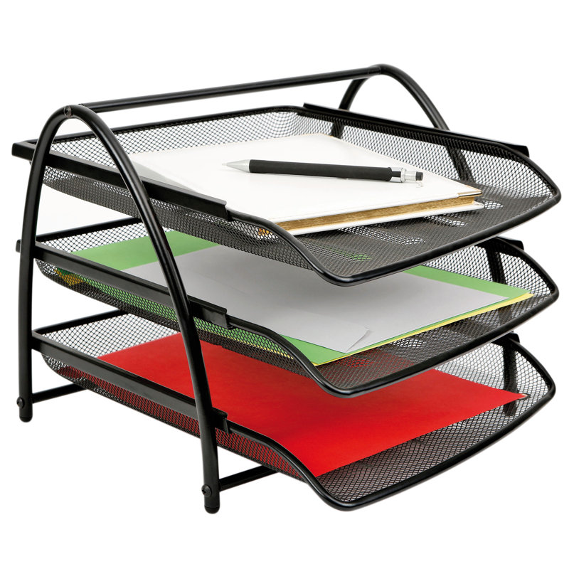 Alba Mesh Letter Tray Wayfair